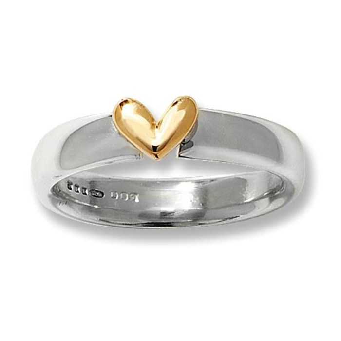 Gold heart ring by Linda Macdonald Gold heart ring by Linda Macdonald