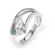 Amelie - platinum & diamond engagement ring