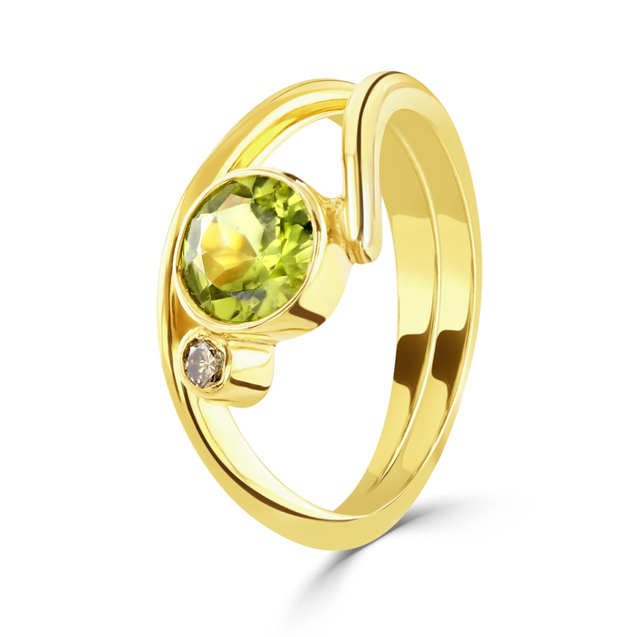 Ella Harmony Gold ring by Charmian Beaton