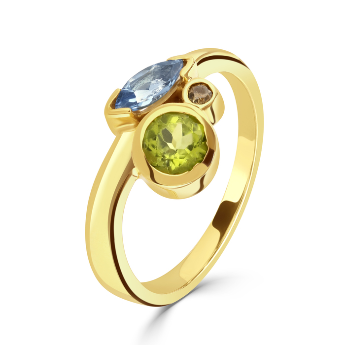 Yara Harmony Gold ring by Charmian Beaton