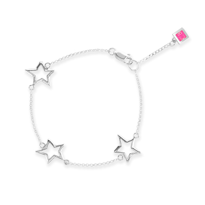 Triple star bracelet from Narcisa Star collection