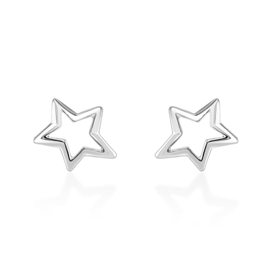 Narcisa tiny star stud earrings