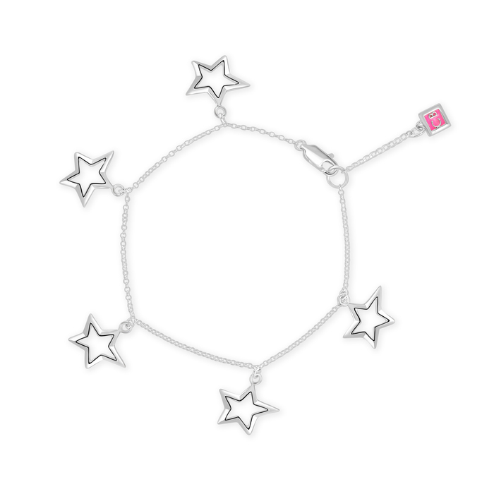 Narcisa Star - Tiny star charm bracelet