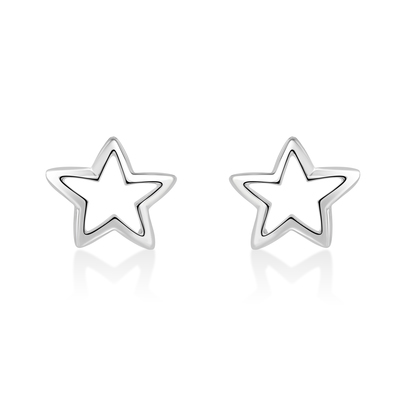 Narcisa Star - large star studs