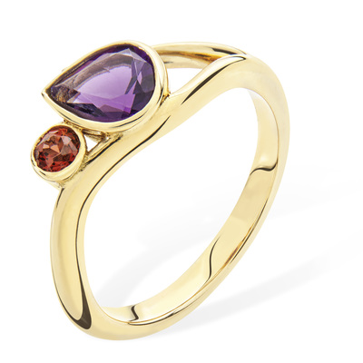 Anja ring in 18ct yellow gold