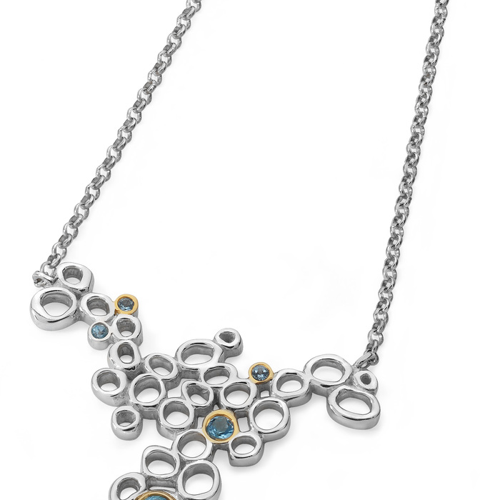 Charmian Beaton Bubbles cascade pendant